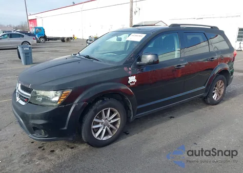 2017 Dodge Journey Sxt Awd z USA, uszkodzony, nr VIN 3C4PDDBG5HT575200